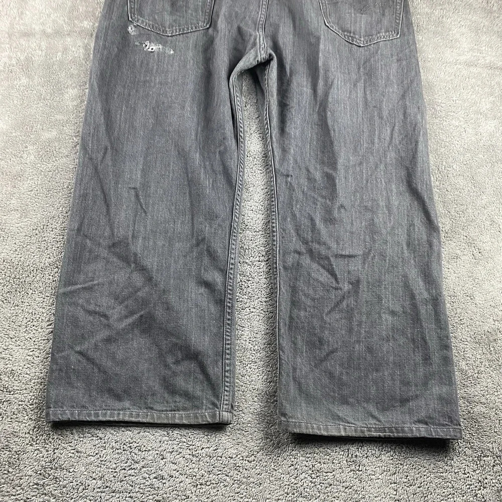 Levis‎ 569 Loose Straight Jeans Mens 42x24 Black Mid Rise Relaxed